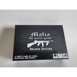 Mafia The Party Game Deluxe Edition by Apostrophe Games – Sealed, Ages 13+, 7+